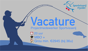 Vacature Projectmedewerker Sportvisserij