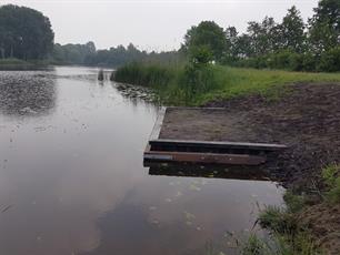 4 nieuwe visplaatsen, Tolhuispark Dokkum 