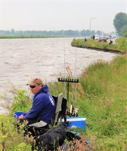 Blauforlaet afgesloten, ook voor sportvissers