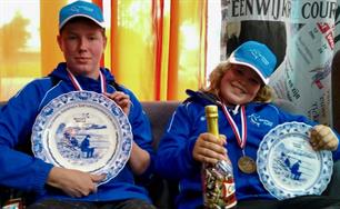 Jacco & Damien; toppers op het NK jr