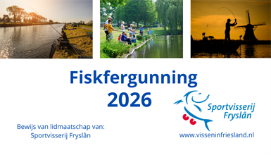 Pre- inschrijving Fiskfergunning