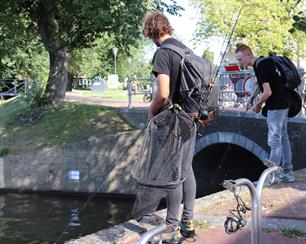 Streetfishing op Omrop Fryslân