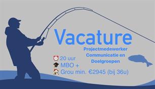 Vacature Projectmedewerker Communicatie en Doelgroepen