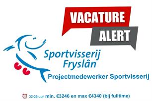 Vacature: Projectmedewerker Sportvisserij