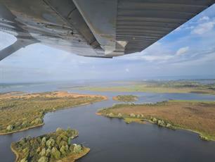 VIS TV XL Fryslân vanuit de lucht