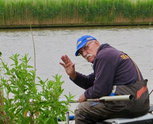 Wedstrijdcommissie lid Henk Postema